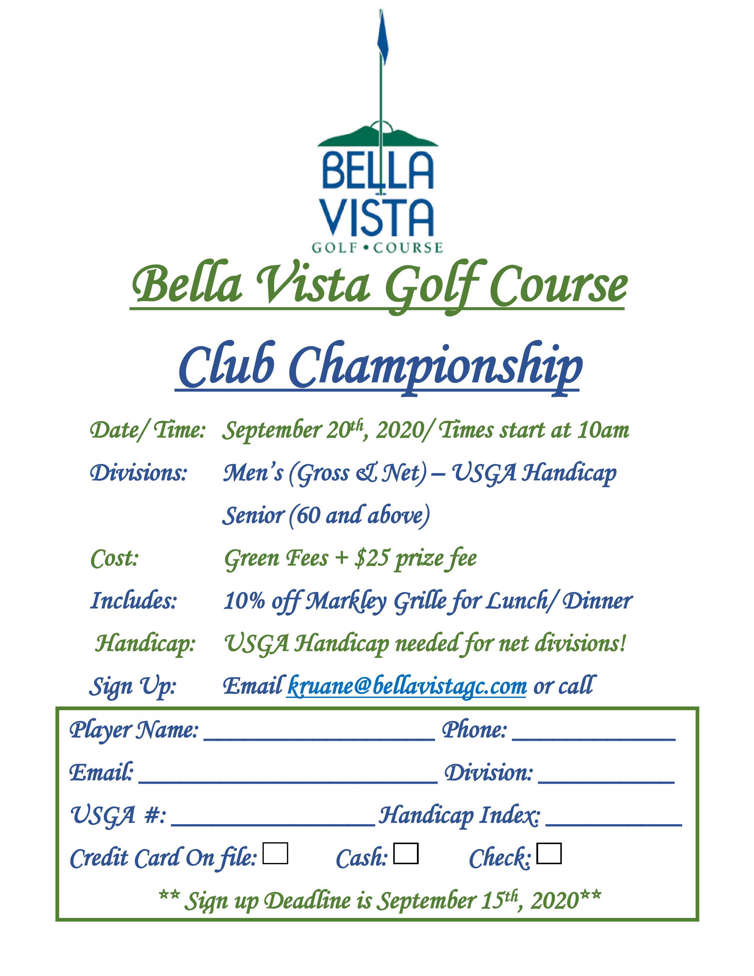 Bella Vista Club Championship