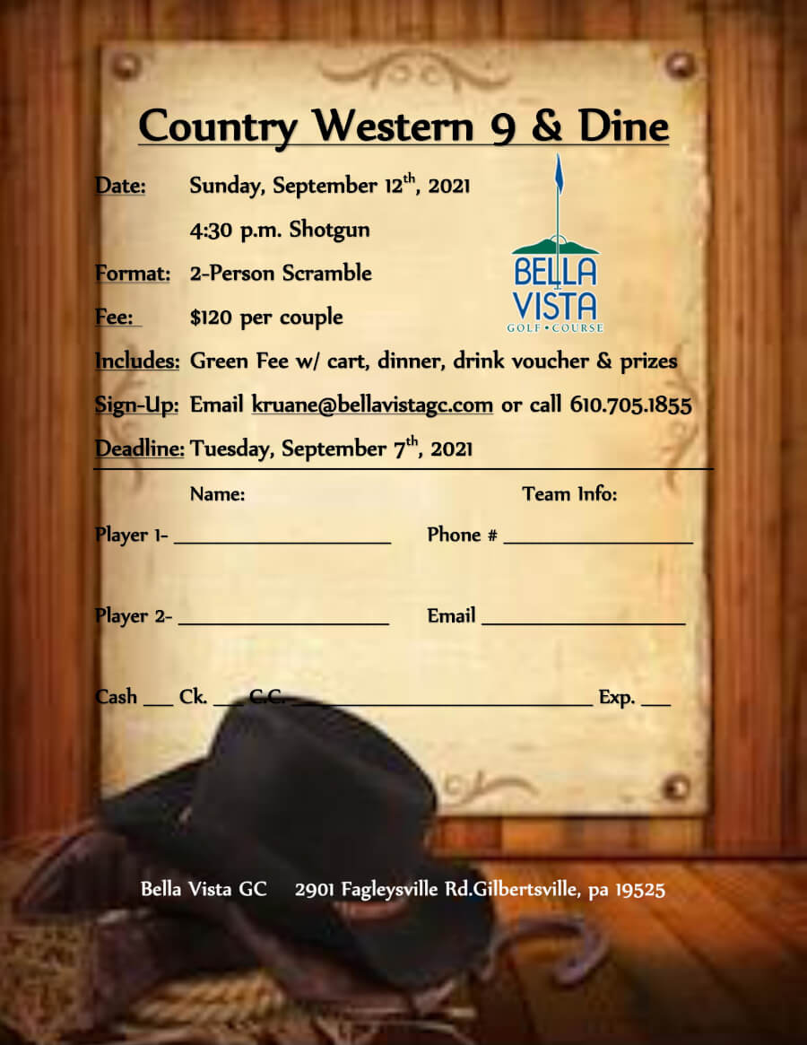 Country Western 9 Dine